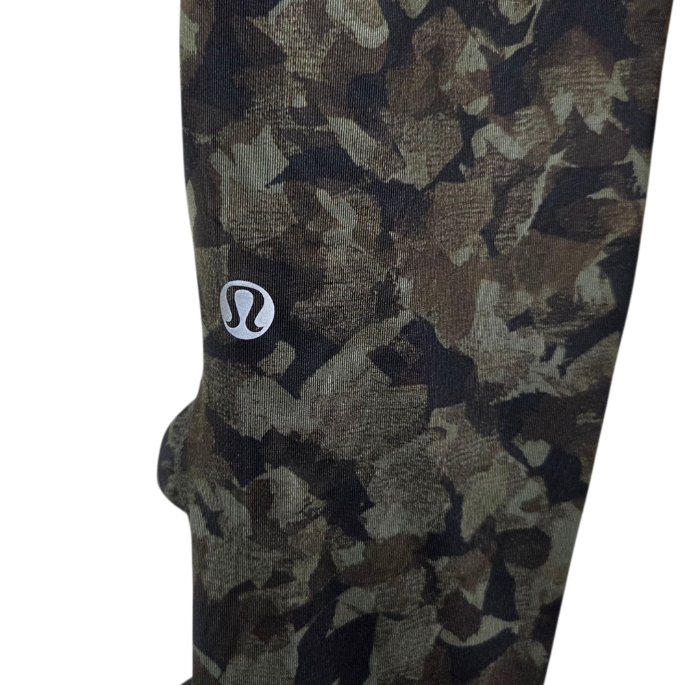 Lululemon Athletica Green Camouflage Leggings - Picture 3 of 6